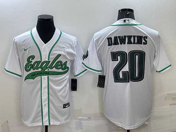 Men's Philadelphia Eagles #20 Brian Dawkins White With Patch Cool Base Stitched Baseball Jersey,We sell and wholesale Men's Philadelphia Eagles #20 Brian Dawkins White With Patch Cool Base Stitched Baseball Jersey on line form chian!